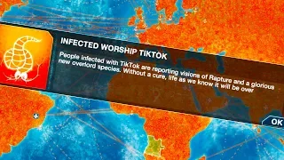 TikTok Mind Controls THE WORLD in Plague Inc: Evolution