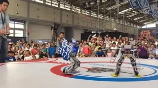 Robot fights in Japan - Бои роботов в Японии