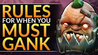 RULES to GANK like a PRO - Best Laning Tips You MUST ABUSE to Solo Carry | Dota 2 Lane Guide