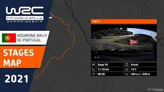 Stages Map  | Vodafone Rally de Portugal Preview Clip 2021