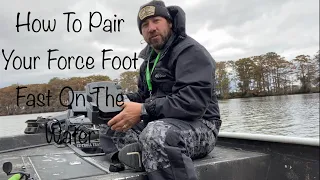 Garmin Force Trolling Motor: How To Pair Your Foot Control Pedal Fast On The Water