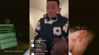 Lil Mosey Preview “Thug PopStar” On ig Live