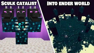 What Happens if We Sculk Catalyst into Ender World?