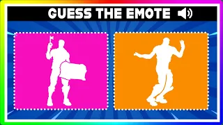 Fortnite Guess The Emote Challenge (Can You Guess Them All Correctly?!?!) 🔥🔥