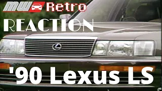 1990 Lexus LS400 Reaction Motorweek Retro Review