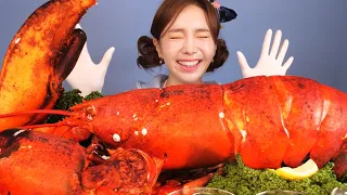 [Mukbang ASMR] OMG! Amazing 🦞Giant King Lobster Eatingshow realsound Ssoyoung
