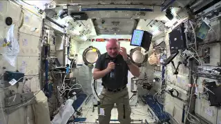 One-Year Space Station Crew Member Discusses Life In Space With The Media