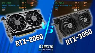 COMPARATIVA TARJETAS GRAFICAS! RTX 2060 vs RTX 3050