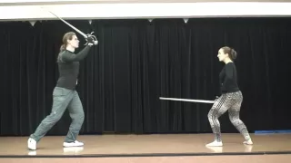 Bolognese sidesword - techniques