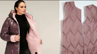 Kurtka bichish💥как кроит зимний женский куртка? how to sew a jacket