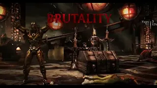 Mortal Kombat X(XL) Sonya Blade vs Cyrax (Triborg)