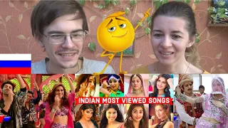 Top 100 Most Viewed Indian Songs on Youtube of All Time | Russian reaction