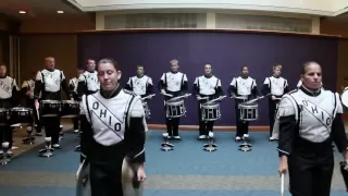 Ohio University Marching 110 Drumline - Cadences - 9/22/2012