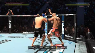 UFC 5 Disrespectful Cowboy player gets toasted