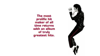 RARE Michael Jackson Number Ones Website Ad - Ecard from April 10th, 2004