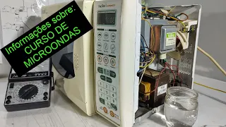 Microondas Consul CMS25A, queimando fusível de 20A, falando sobre o curso de miroondas