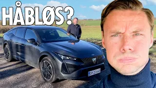 Perfekt eller håbløs? - ny Peugeot 408 landet i Danmark