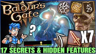Baldur's Gate 3 - 17 More Secrets & Things You Didn't Know You Could Do - IMPORTANT Tips & Tricks!