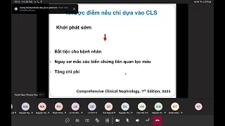 Các biện pháp thay thế thận - Cô Thảo