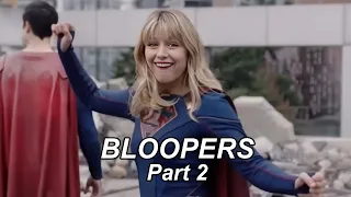 Supergirl Season 5 Bloopers Part 2 [rus sub]