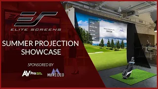 Learn about Elite Screens newest portable, home theater and golf simulator impact screens