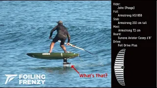 What's Pooge using to get ALL the waves?