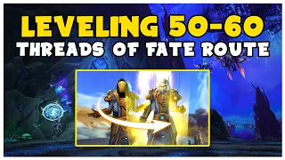 FAST & EASY Level 50-60 In 5-6 Hours - Shadowlands Lvlling Route | Patch 9.2.7