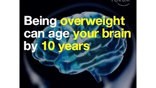 Being overweight can age your brain by 10 years