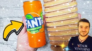 ВІЗЬМІТЬ ПЕЧИВО САВОЯРДІ та Fanta👍НОВИЙ РЕЦЕПТ 🔥🔥🔥 #рецептпляцка #пляцок #тирамисурецепт #тирамису