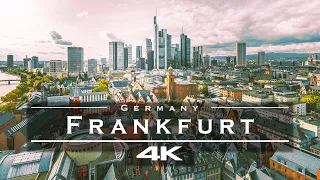 Frankfurt, Germany 🇩🇪 - by drone [4K]