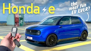 Honda e! ⚡️ (136 hp) - POV drive & walkaround