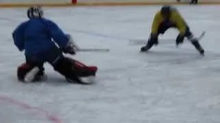 Хоккей- танцы вратарей)
