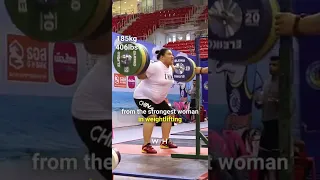 Heavy Squats From The Strongest Woman In Weightlifting