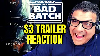 Star Wars THE BAD BATCH | THE FINAL SEASON TRAILER REACTION!! | Disney+