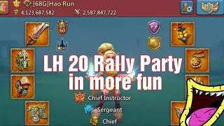 Lords Mobile - LH 20 Rally Party with some more fun by: SUGARDEATHYT