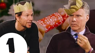 Will Ferrell & Mark Wahlberg Learn Christmas Crackers | CONTAINS ADULT HUMOUR!