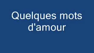 michel berger  -quelques mots d'amour - YouTube.flv