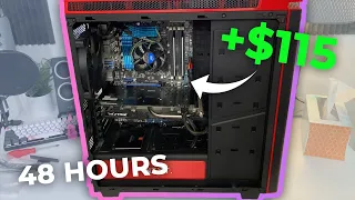 I Built and Flipped a PC in 48 Hours - $115 Profit!