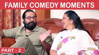 Wife eh Epdi Samalikarathu - Sarath Kumar Puzzled & Radhika Quirky Answer | Funny