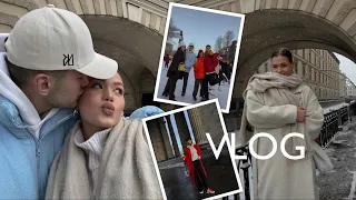 VLOG / съемки, домашний уют, каток с друзьями