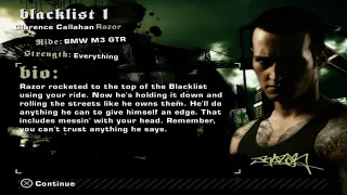 Need For Speed Most Wanted Black Edition | Lets race against Blacklist #1 "Razor" | (Part1). #nfsmw