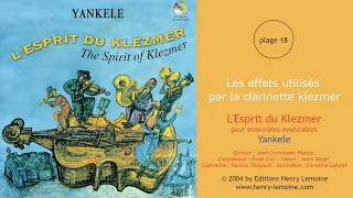 18 - Les effets utilisés par la clarinette Klezmer