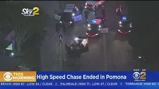 Woman Causes Dangerous Crash During 140 MPH Pursuit From Hacienda Heights To Pomona