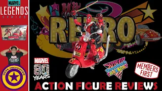 Marvel Legends 80th Anniversary Ultimate Deadpool Corps Legendary Riders Action Figure Unboxing
