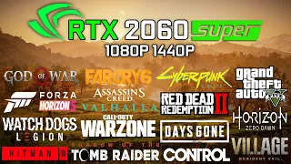 GeForce RTX 2060 SUPER + Ryzen 5 3600 Test in 25 Games 1080p & 1440p 2022