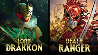 Power Rangers Lord Drakkon y El Death Ranger | HISTORIAS COMPLETAS
