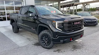 Black 2022 GMC Sierra 1500 AT4X Review Calgary AB - Wolfe Calgary