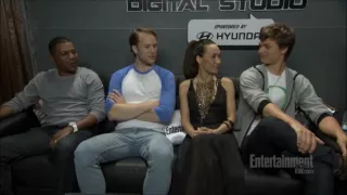 Entertainment Weekly Divergent interview at Comic Con Pt. 2