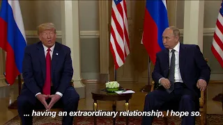 Trump and Putin discuss alleged election interference