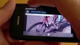 Nokia Asha 311 video (II): reproductor de música y Álbum de fotografias